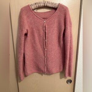 Sezane Gaspard Cardigan Rosewood S